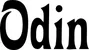 Produktbeispiel Schriftzug - Odin