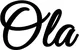 Produktbeispiel Schriftzug - Ola