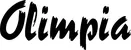 Produktbeispiel Schriftzug - Olimpia