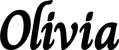 Produktbeispiel Schriftzug - Olivia