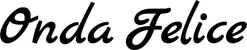 Produktbeispiel Schriftzug - Onda Felice