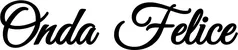 Produktbeispiel Schriftzug - Onda Felice