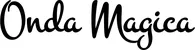 Produktbeispiel Schriftzug - Onda Magica