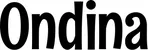 Produktbeispiel Schriftzug - Ondina