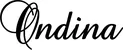 Produktbeispiel Schriftzug - Ondina