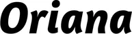 Produktbeispiel Schriftzug - Oriana