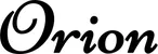 Produktbeispiel Schriftzug - Orion