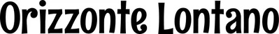 Produktbeispiel Schriftzug - Orizzonte Lontano