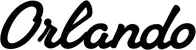 Produktbeispiel Schriftzug - Orlando