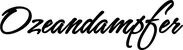 Produktbeispiel Schriftzug - Ozeandampfer