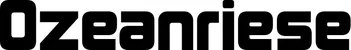 Produktbeispiel Schriftzug - Ozeanriese