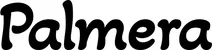 Produktbeispiel Schriftzug - Palmera
