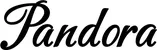 Produktbeispiel Schriftzug - Pandora