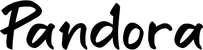 Produktbeispiel Schriftzug - Pandora