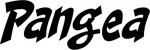 Produktbeispiel Schriftzug - Pangea