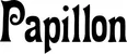 Produktbeispiel Schriftzug - Papillon