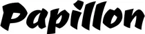 Produktbeispiel Schriftzug - Papillon