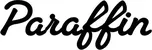 Produktbeispiel Schriftzug - Paraffin