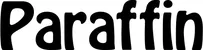 Produktbeispiel Schriftzug - Paraffin