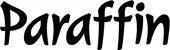 Produktbeispiel Schriftzug - Paraffin