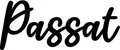 Produktbeispiel Schriftzug - Passat