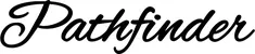 Produktbeispiel Schriftzug - Pathfinder