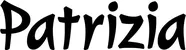 Produktbeispiel Schriftzug - Patrizia