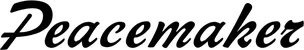 Produktbeispiel Schriftzug - Peacemaker