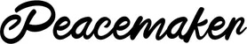 Produktbeispiel Schriftzug - Peacemaker