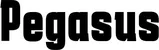 Produktbeispiel Schriftzug - Pegasus