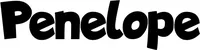 Produktbeispiel Schriftzug - Penelope