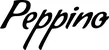 Produktbeispiel Schriftzug - Peppino