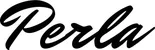 Produktbeispiel Schriftzug - Perla