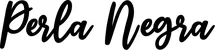 Produktbeispiel Schriftzug - Perla Negra