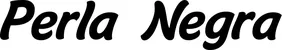 Produktbeispiel Schriftzug - Perla Negra