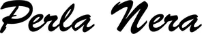 Produktbeispiel Schriftzug - Perla Nera