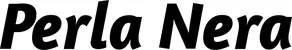 Produktbeispiel Schriftzug - Perla Nera