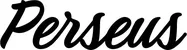 Produktbeispiel Schriftzug - Perseus