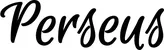 Produktbeispiel Schriftzug - Perseus