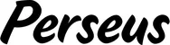 Produktbeispiel Schriftzug - Perseus