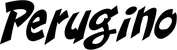 Produktbeispiel Schriftzug - Perugino