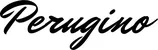 Produktbeispiel Schriftzug - Perugino