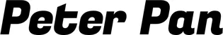 Produktbeispiel Schriftzug - Peter Pan