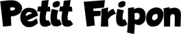 Produktbeispiel Schriftzug - Petit Fripon