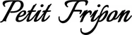 Produktbeispiel Schriftzug - Petit Fripon