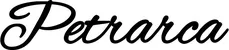 Produktbeispiel Schriftzug - Petrarca