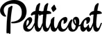 Produktbeispiel Schriftzug - Petticoat