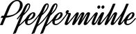 Produktbeispiel Schriftzug - Pfeffermühle