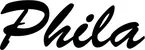 Produktbeispiel Schriftzug - Phila