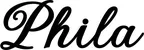 Produktbeispiel Schriftzug - Phila